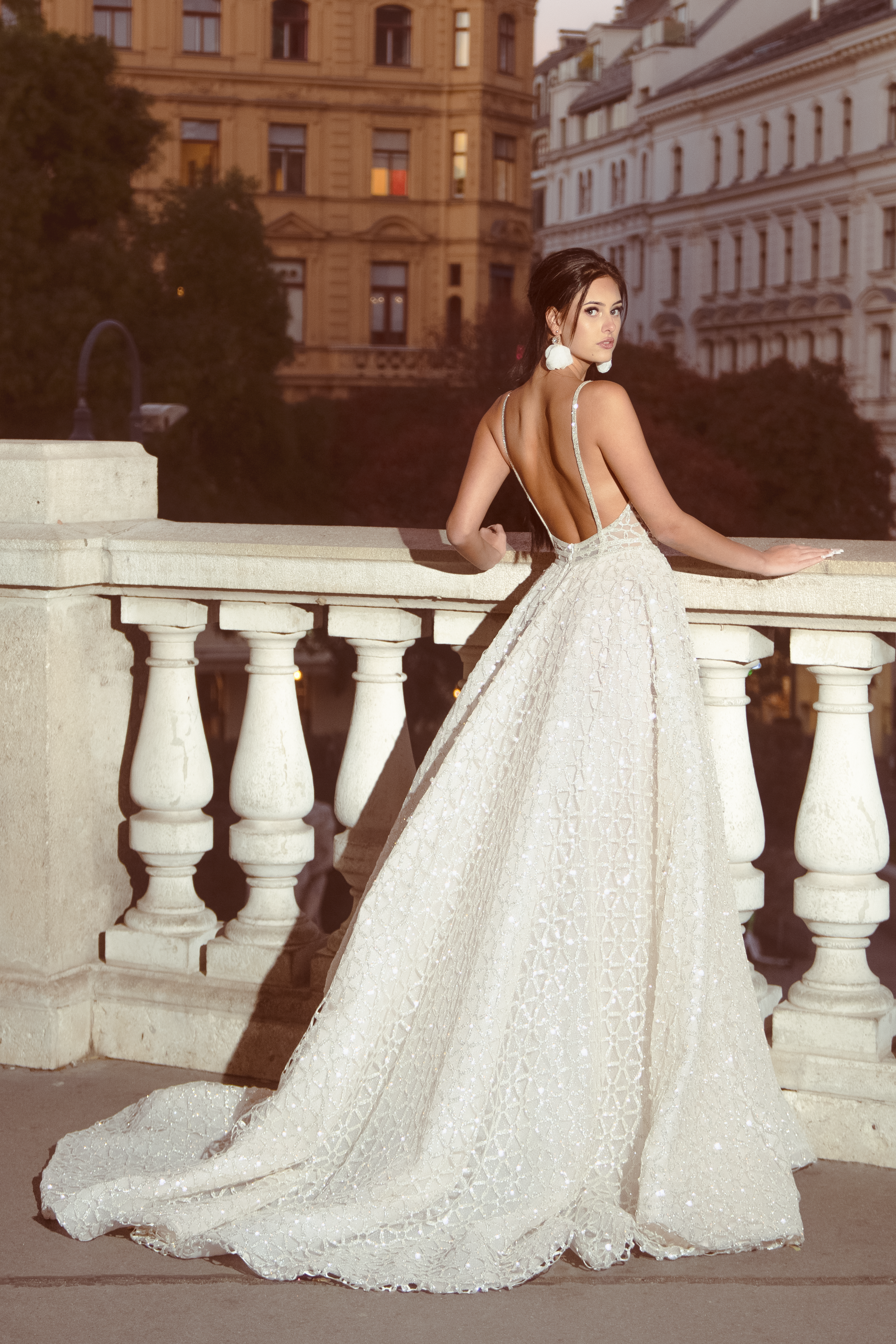 Grace - Sparkling A-Line Wedding Dress - Maxima Bridal