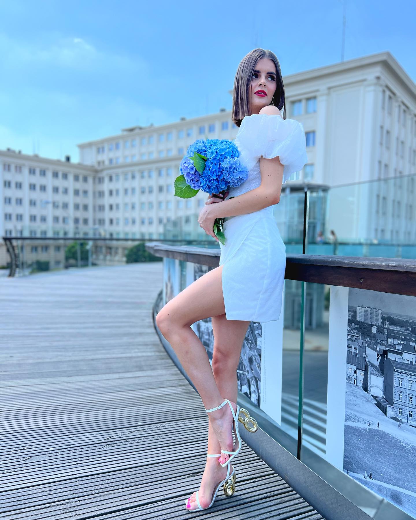 Betty - Sparkling Off the Shoulder Ball Gown with Removable Skirt - Maxima Bridal