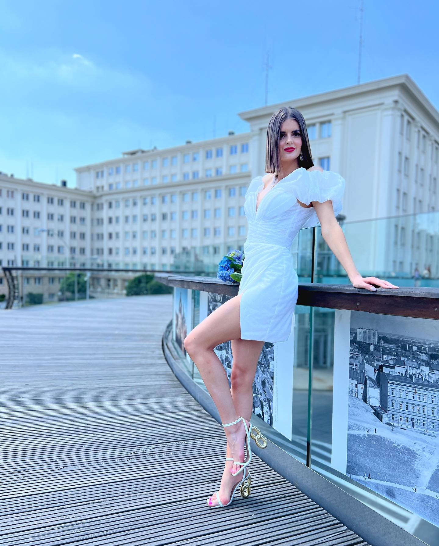 Betty - Sparkling Off the Shoulder Ball Gown with Removable Skirt - Maxima Bridal