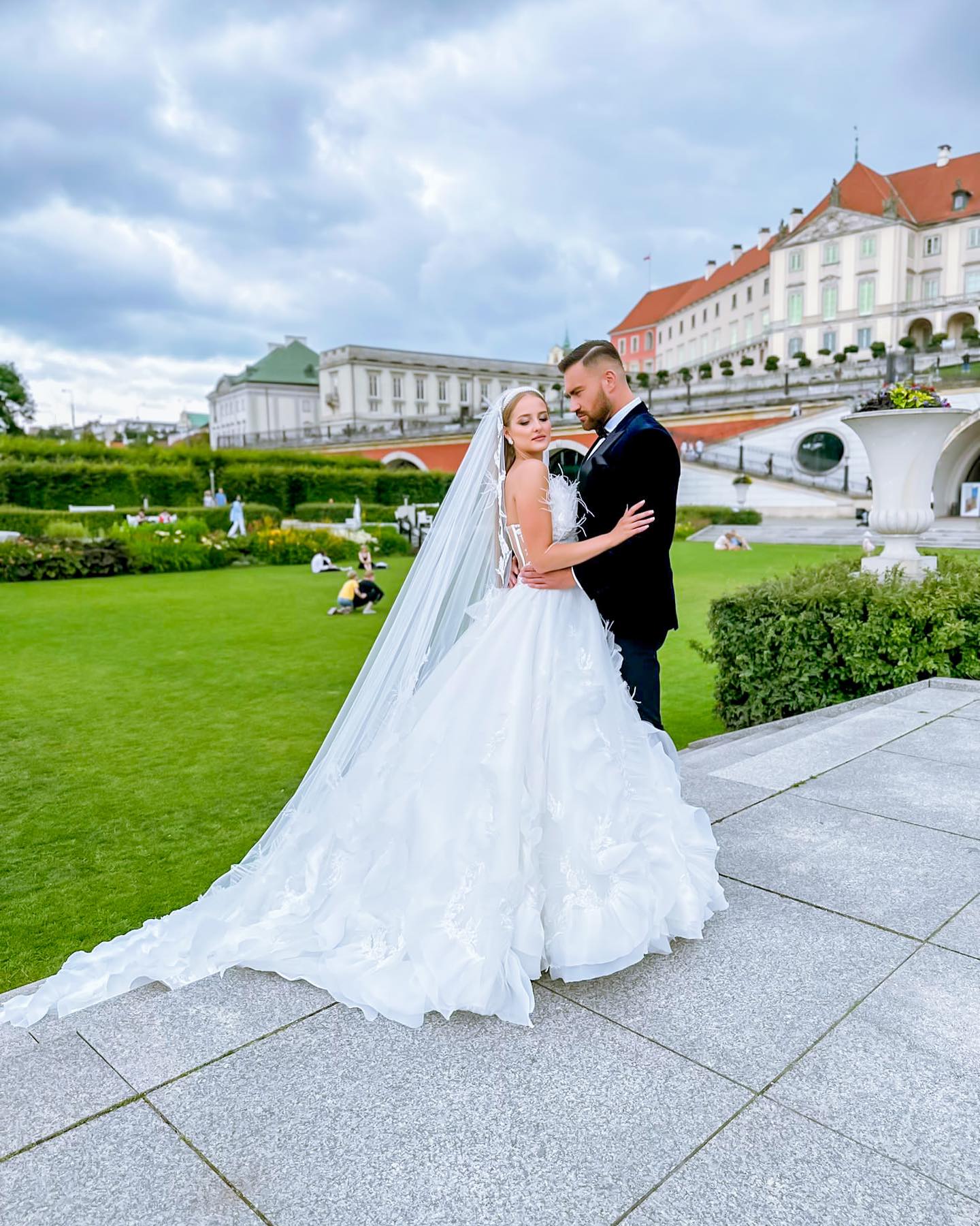 Melody - Strapless Sweetheart Ball Gown with Ruffle Skirt - Maxima Bridal