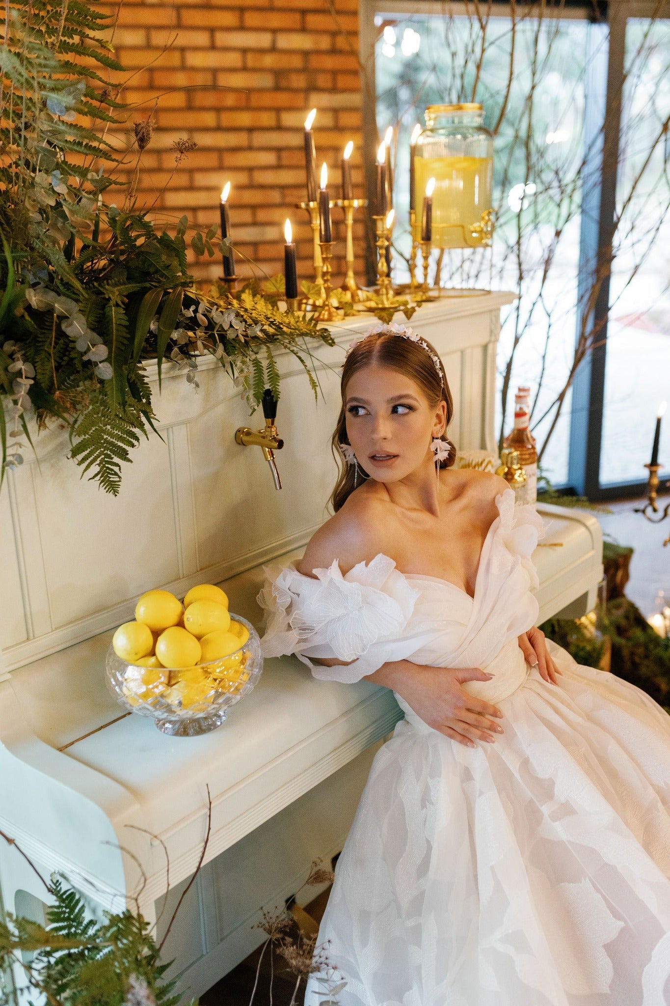 Zoe - Lace Off the Shoulder Ball Gown with Sweetheart Bodice - Maxima Bridal