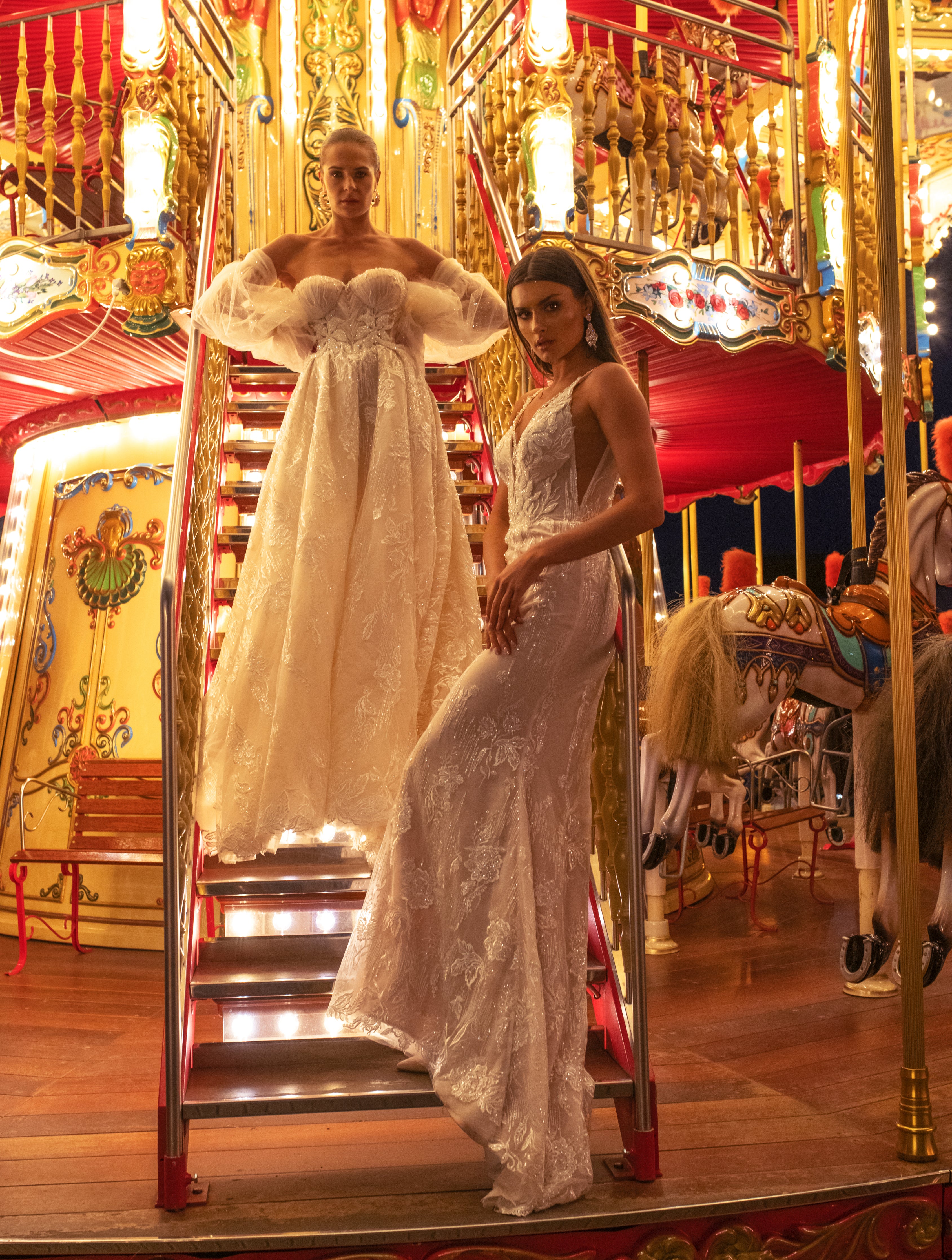Mona - Lace Figure Flattering Wedding Dress - Maxima Bridal